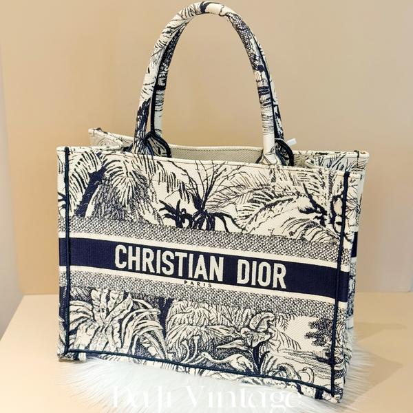 大吉中古/Dior迪奥丛林刺绣托特单肩包