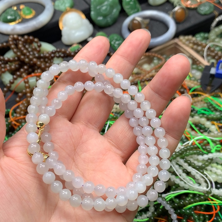 和田玉未镶嵌手链31