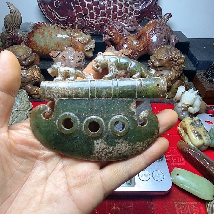 和田玉挂件未镶嵌