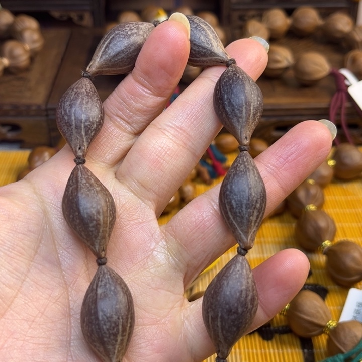 橄榄核手串/手链良*紫皮核1.5左右