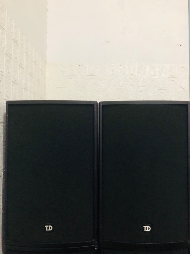 不包邮TD唐龙太极功放12寸音箱1对