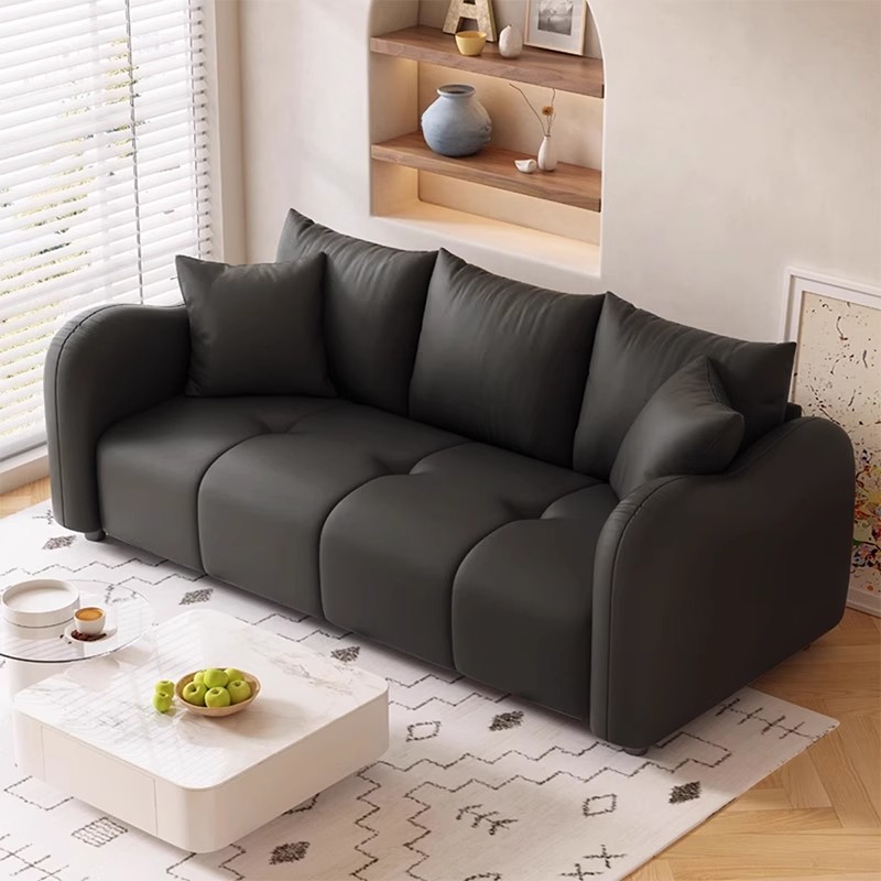 小户型客厅家用法式轻奢高级感北欧公寓高端茶楼美容院休息区沙发