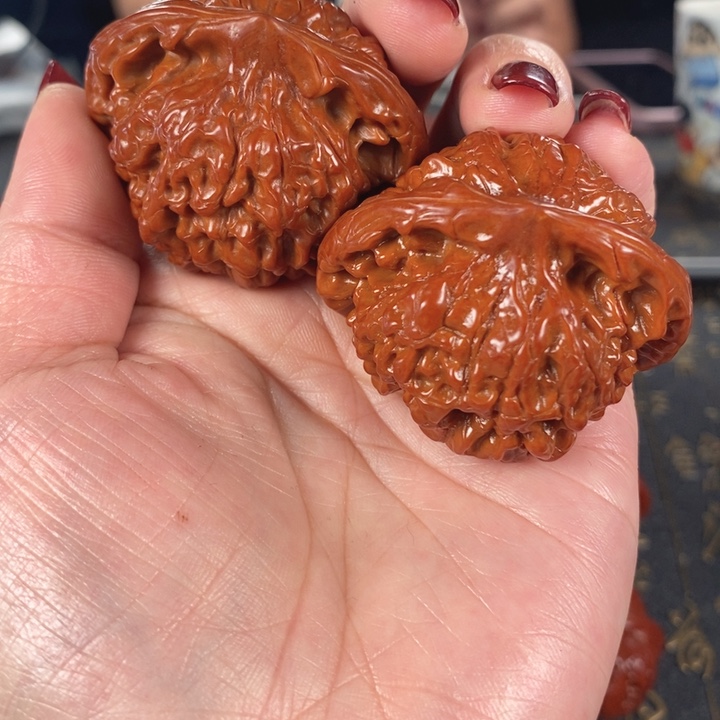 核桃大官帽一对，福利款