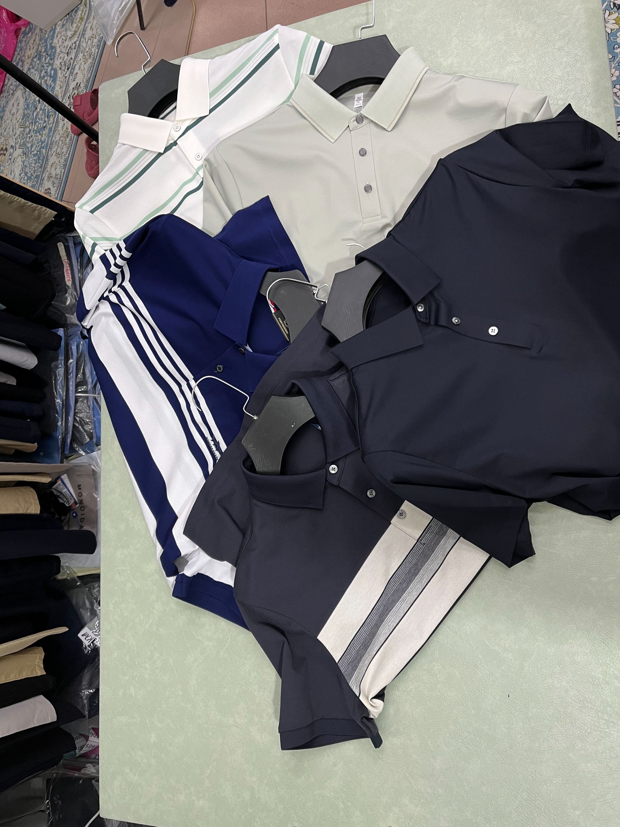 169男士翻领夏季休闲百搭