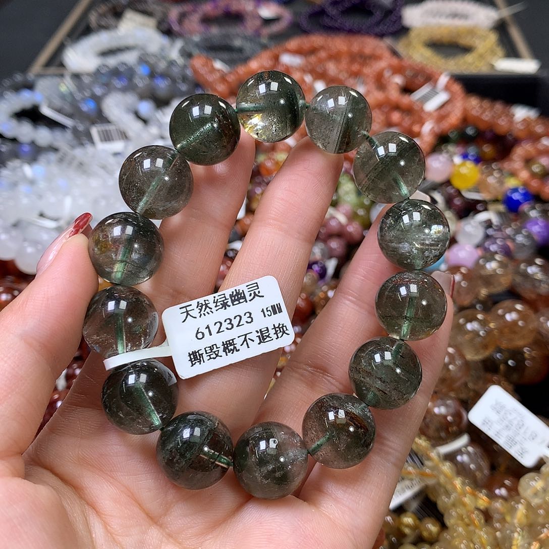 水晶手链未镶嵌，