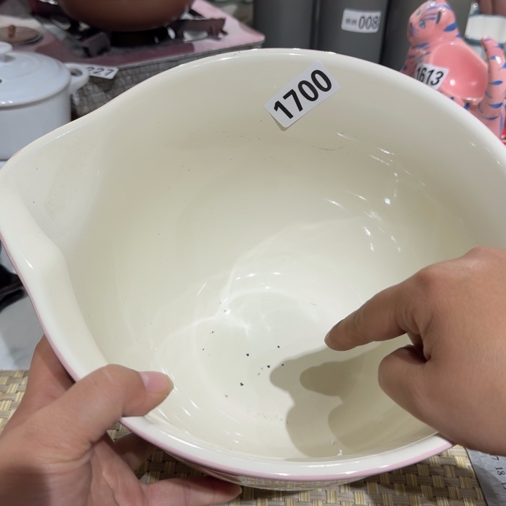 瓷片陶瓷瑕疵介意慎拍1700