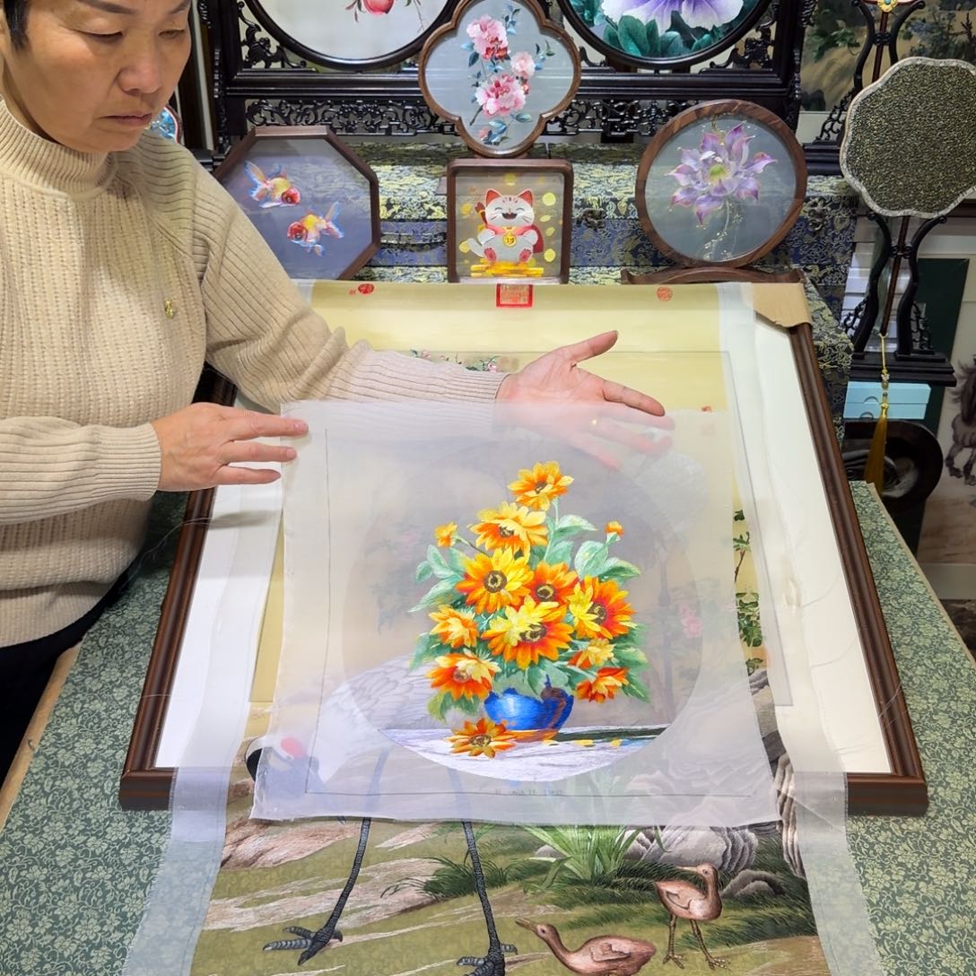 刺绣手工苏绣工艺