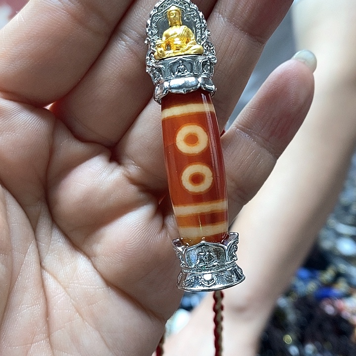 玛瑙/玉髓颈饰合金