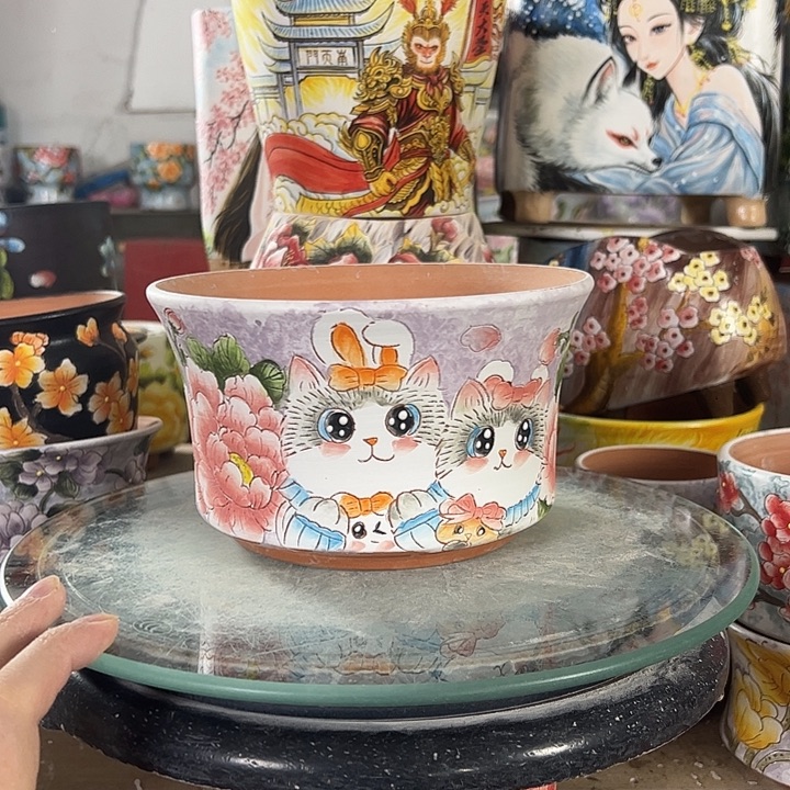 景德镇幸运花盆性价比超高