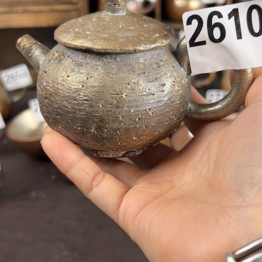 杯柴烧茶器主人盖碗瑕不退不换