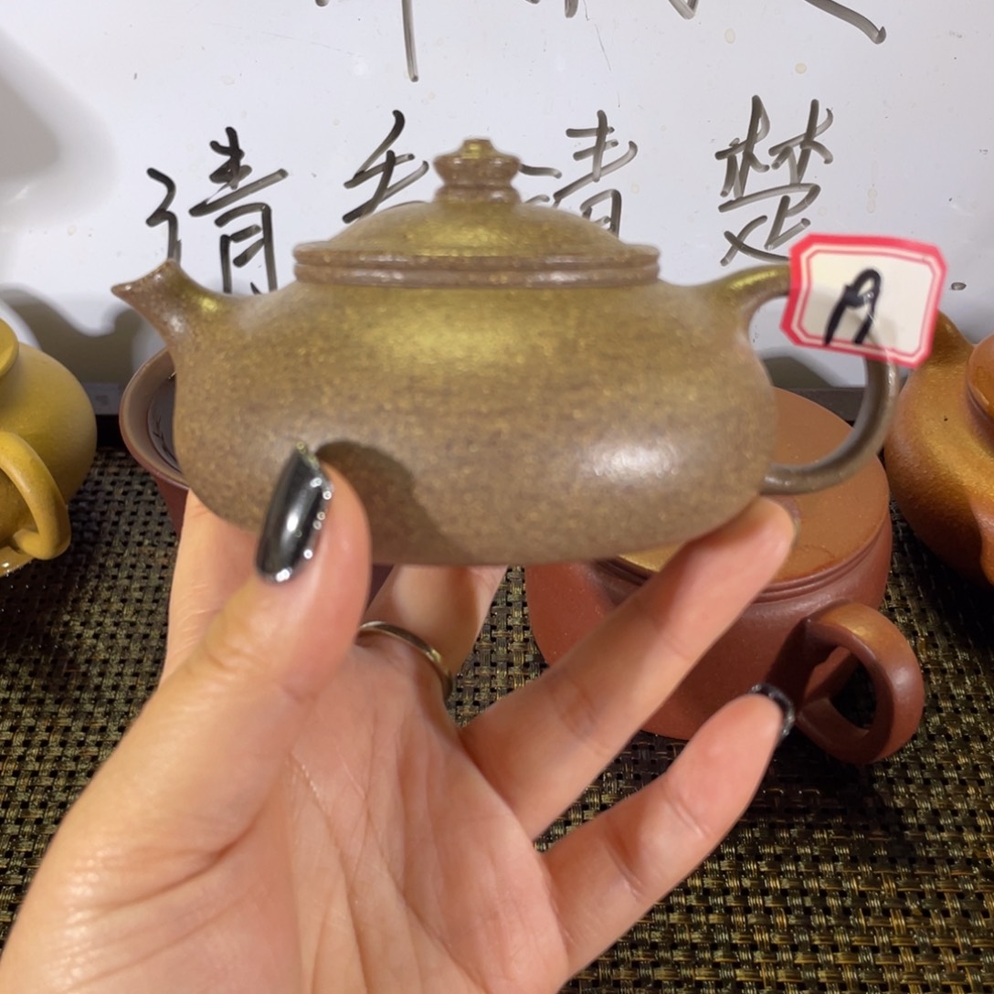 紫砂茶壶寒江段泥