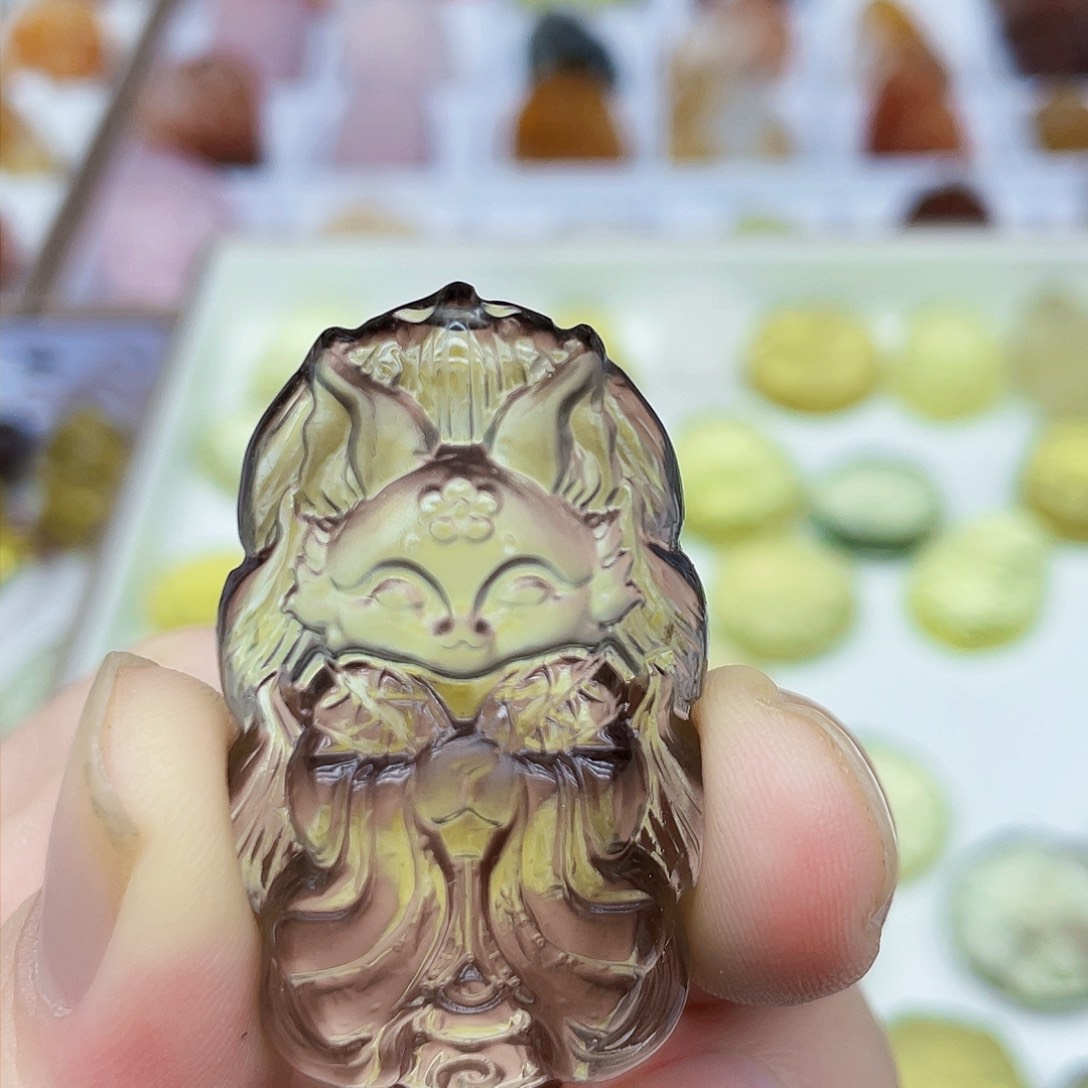 水晶吊坠(不含链)未镶嵌鹏