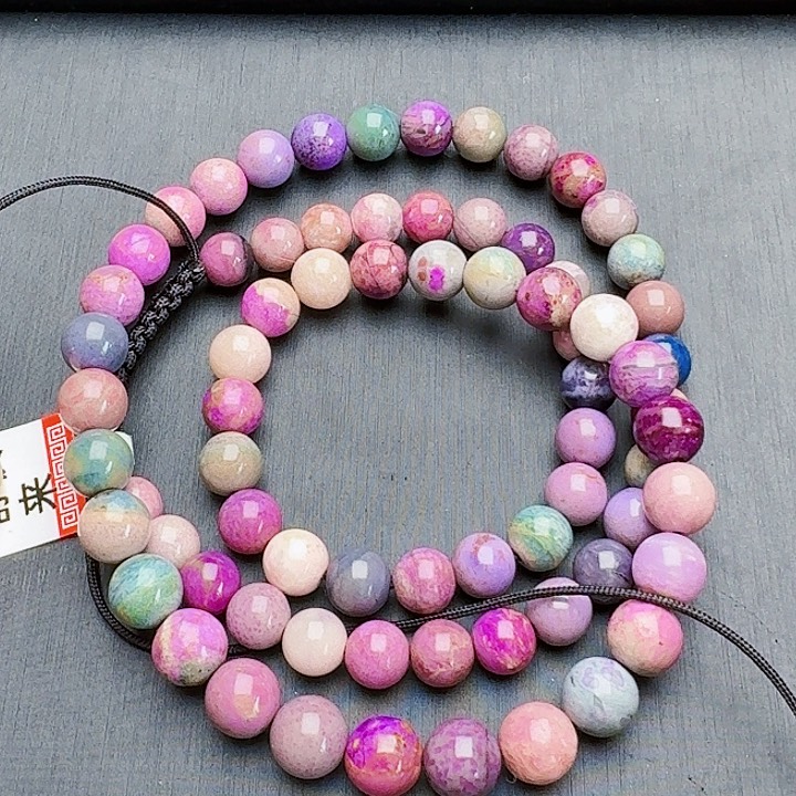 苏纪石（舒俱来）颈饰未镶嵌项链