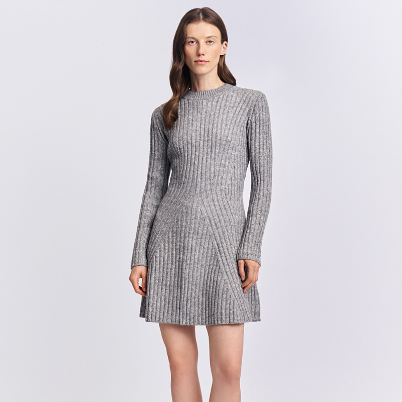 H837-M5 童装150-165码欧美儿童中长款毛线衣毛衣针织衫女童外贸