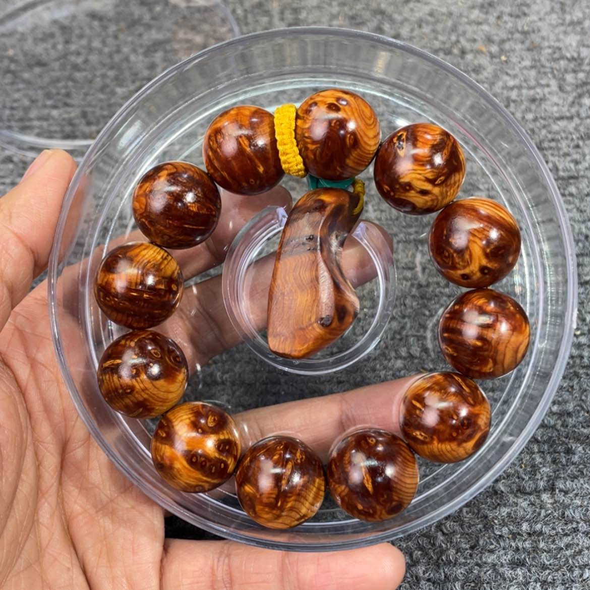 【闪购商品】柏木（崖柏）神品，2.0紫红糖金钱瘤