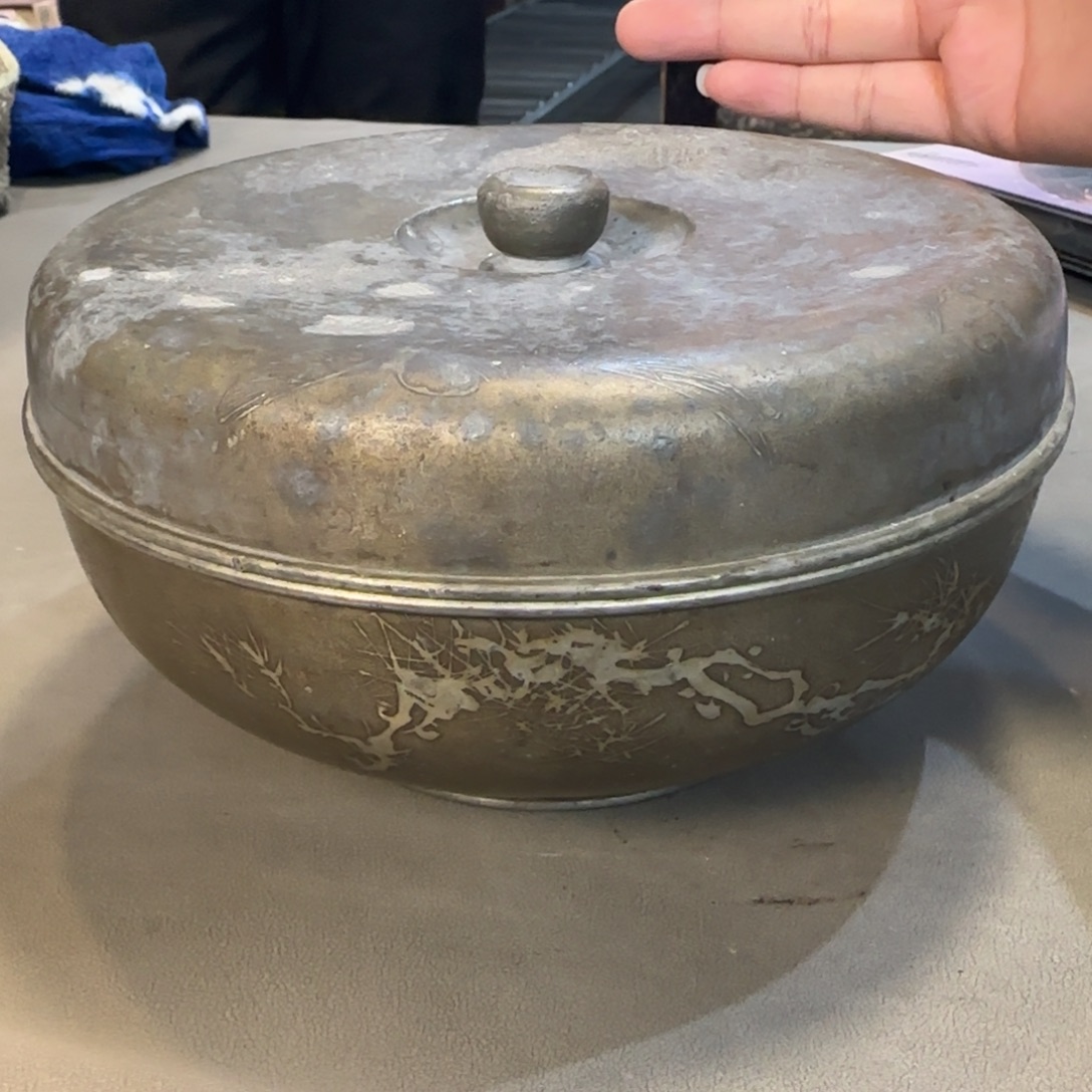 锡中古美术装饰工艺品