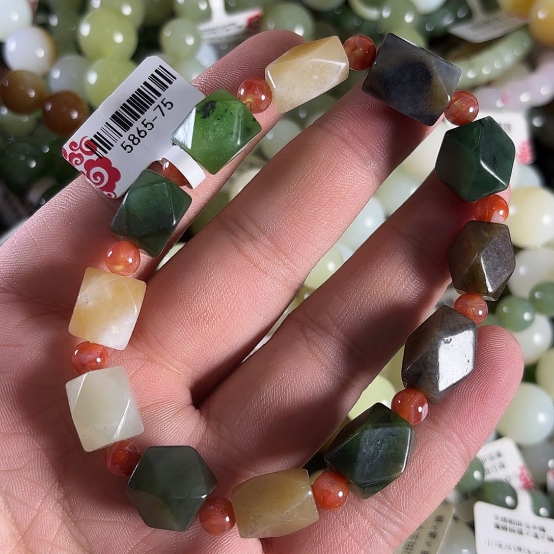 和田玉手链未镶嵌W108