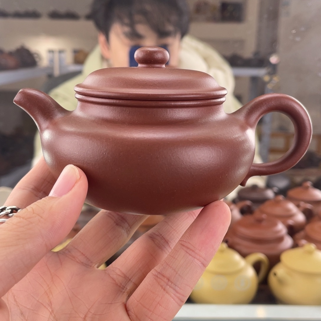 紫砂茶壶170cc红皮龙茶壶