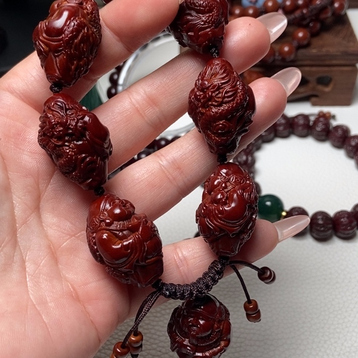 核桃手串/手链遇**。橄榄核手串