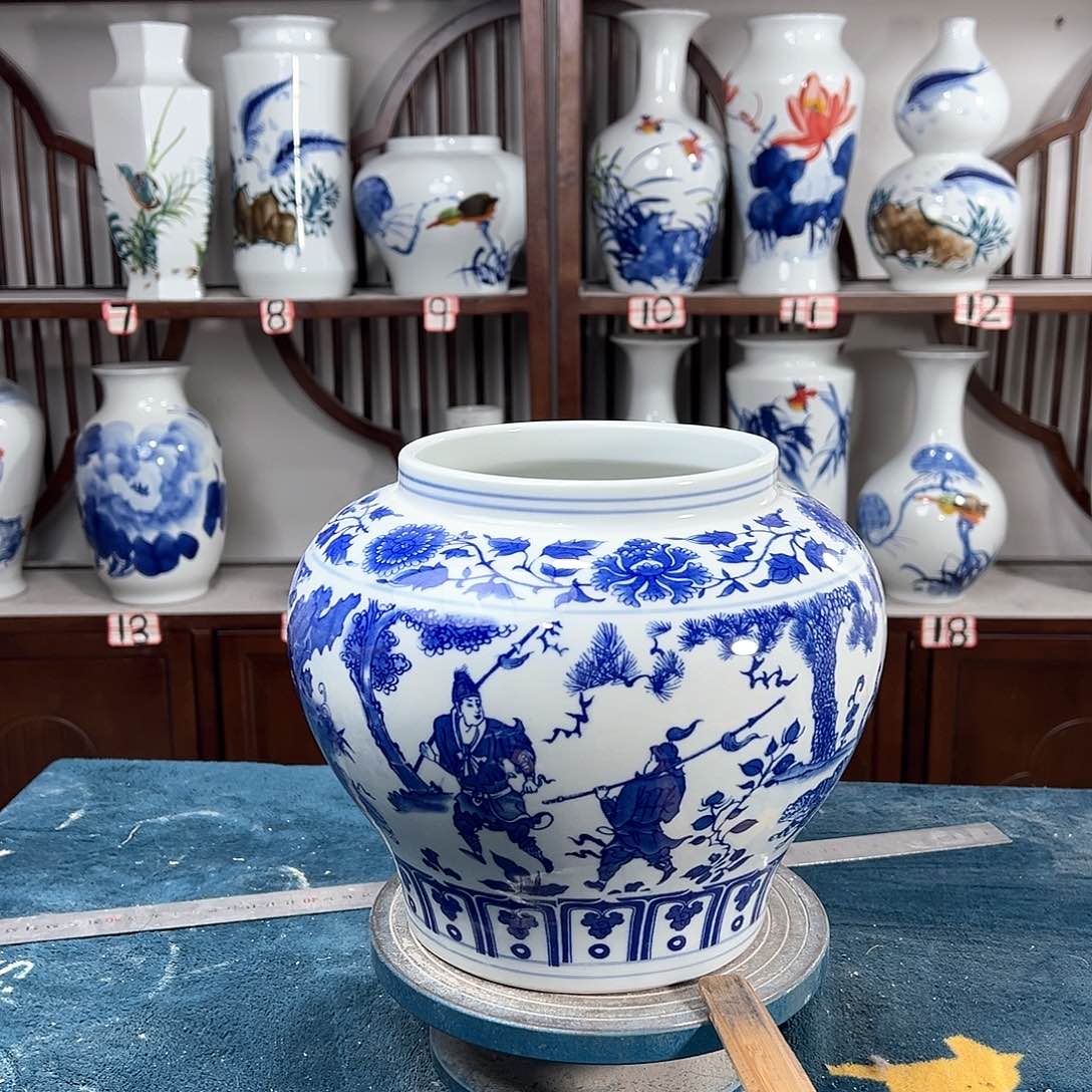 摆件景德镇陶瓷鬼谷
