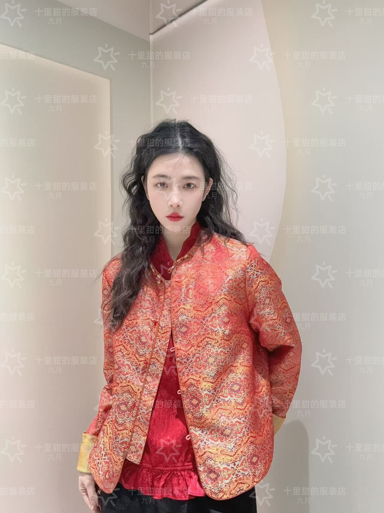 九月    敦煌锦梦   新款新中式国风长袖外套中国风外套女