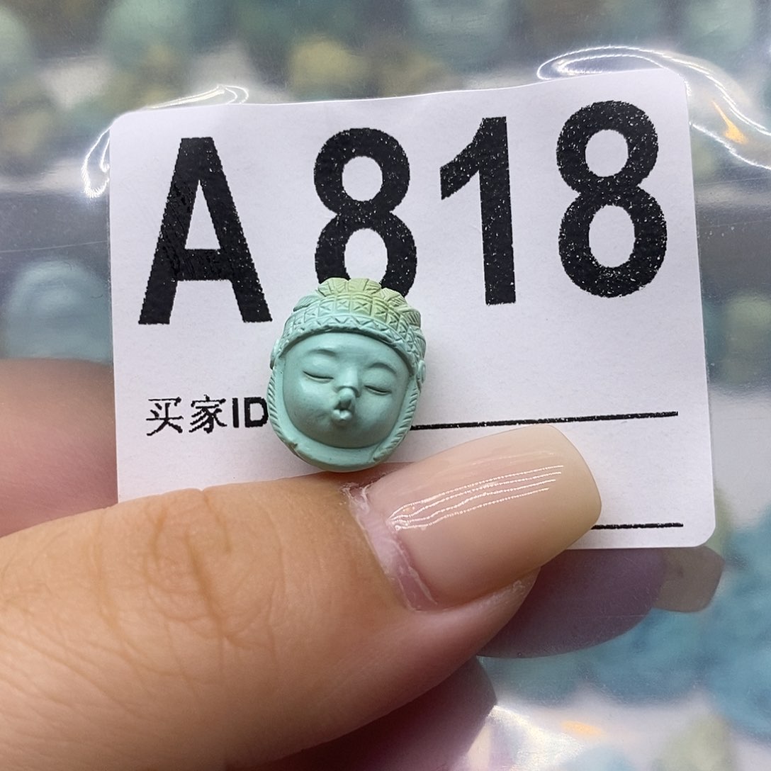 未镶嵌绿松石绿松石配饰定制