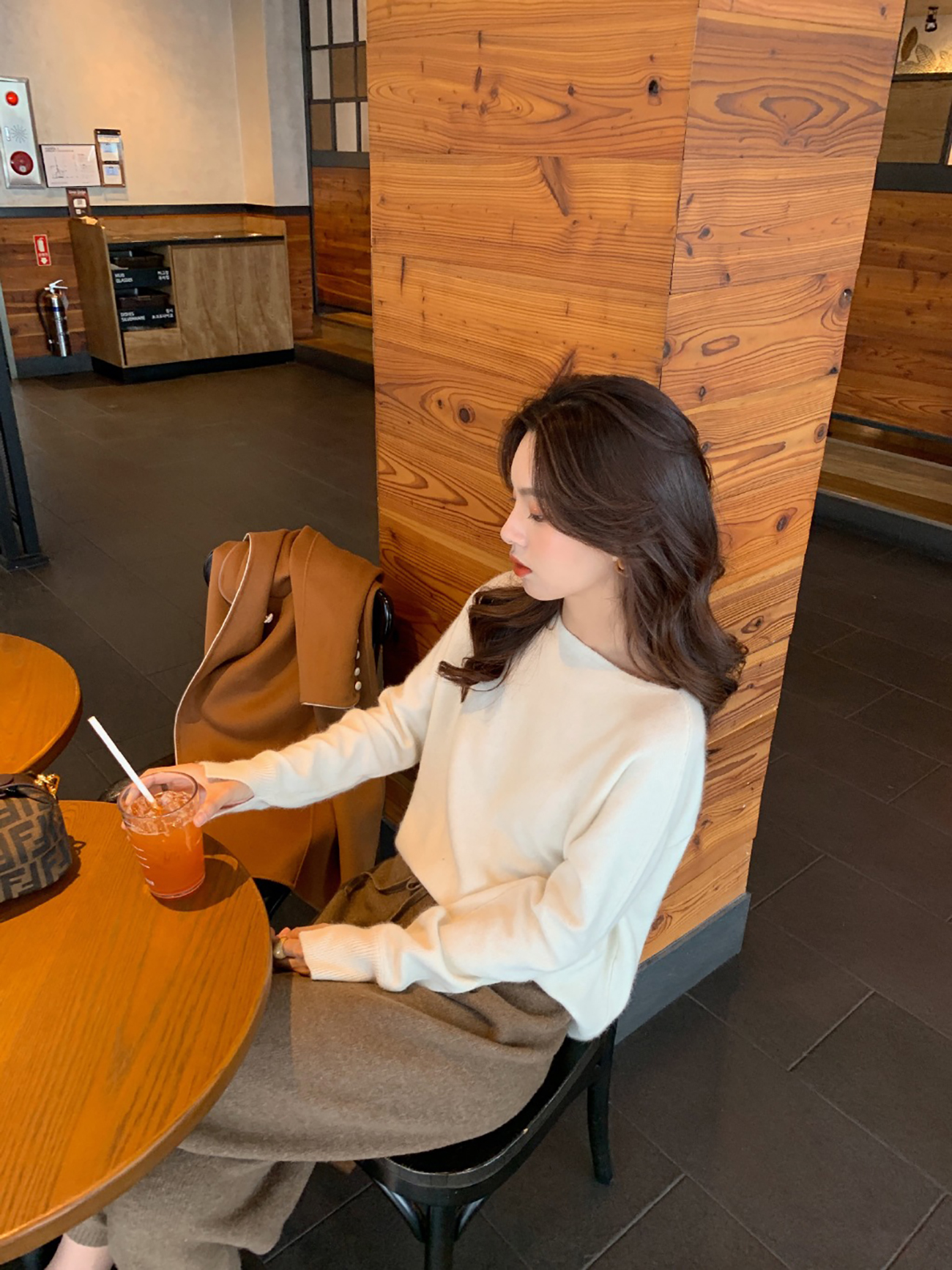 ASM ANNA◆ 柔软触感的迷恋~一字领六色亲肤打底衫A5882