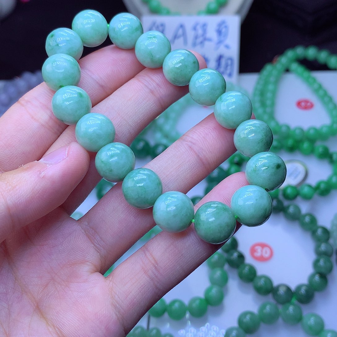 翡翠毛衣链未镶嵌虎*