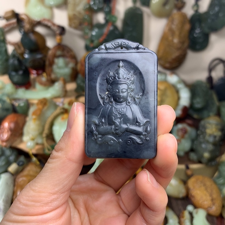 和田玉吊坠未镶嵌