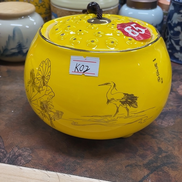 陶瓷罐茶叶罐密封罐储物罐