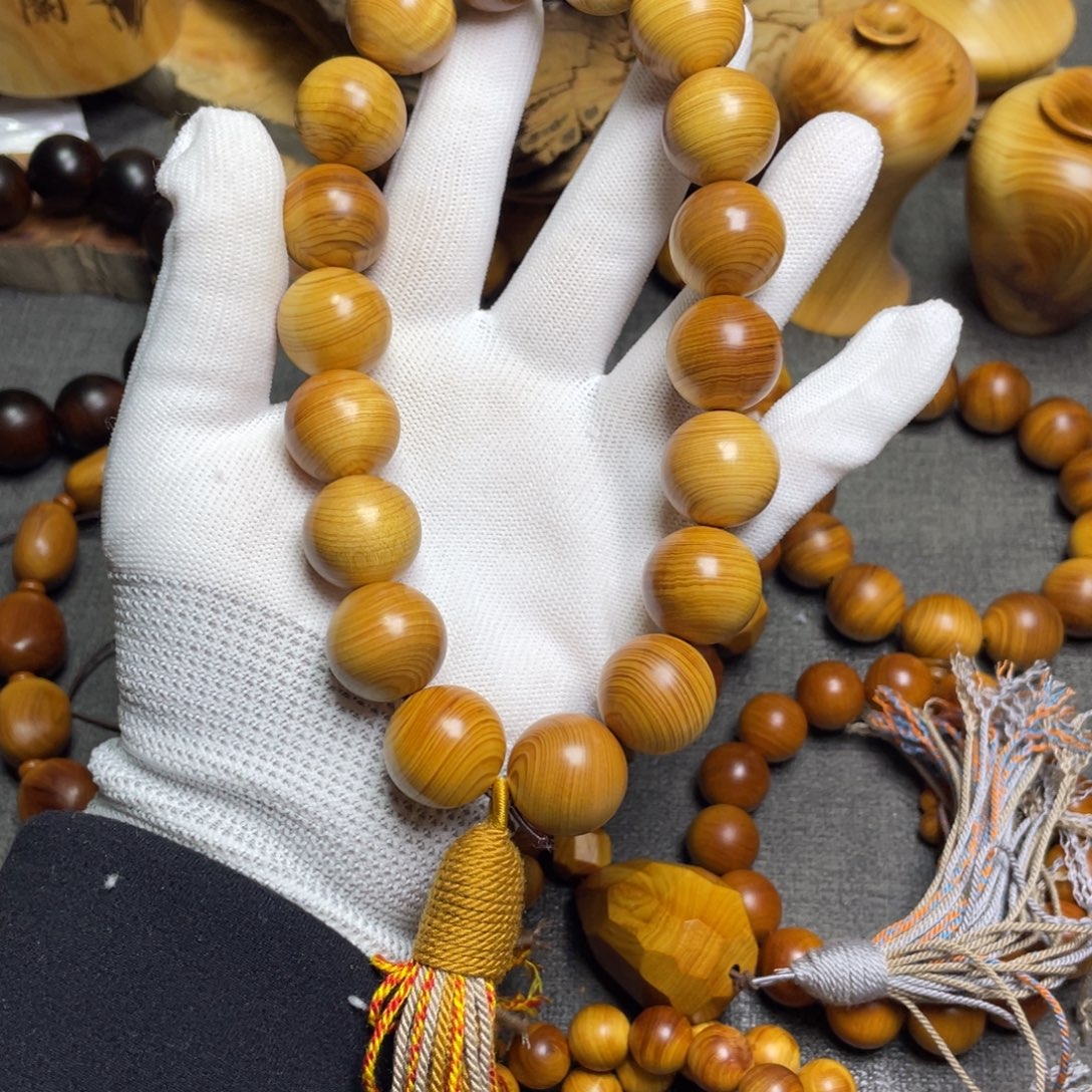 柏木（崖柏）1.8黄泥膏手持