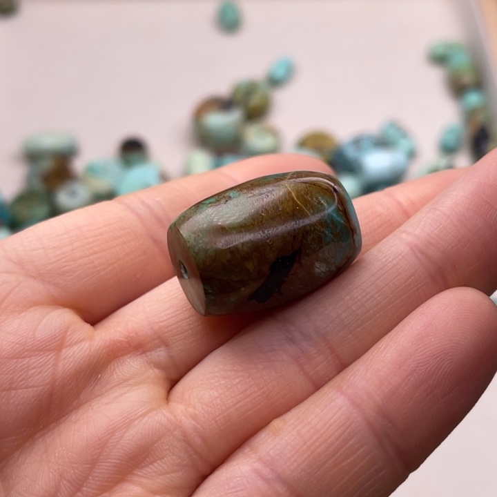 绿松石珠宝奇石未镶嵌