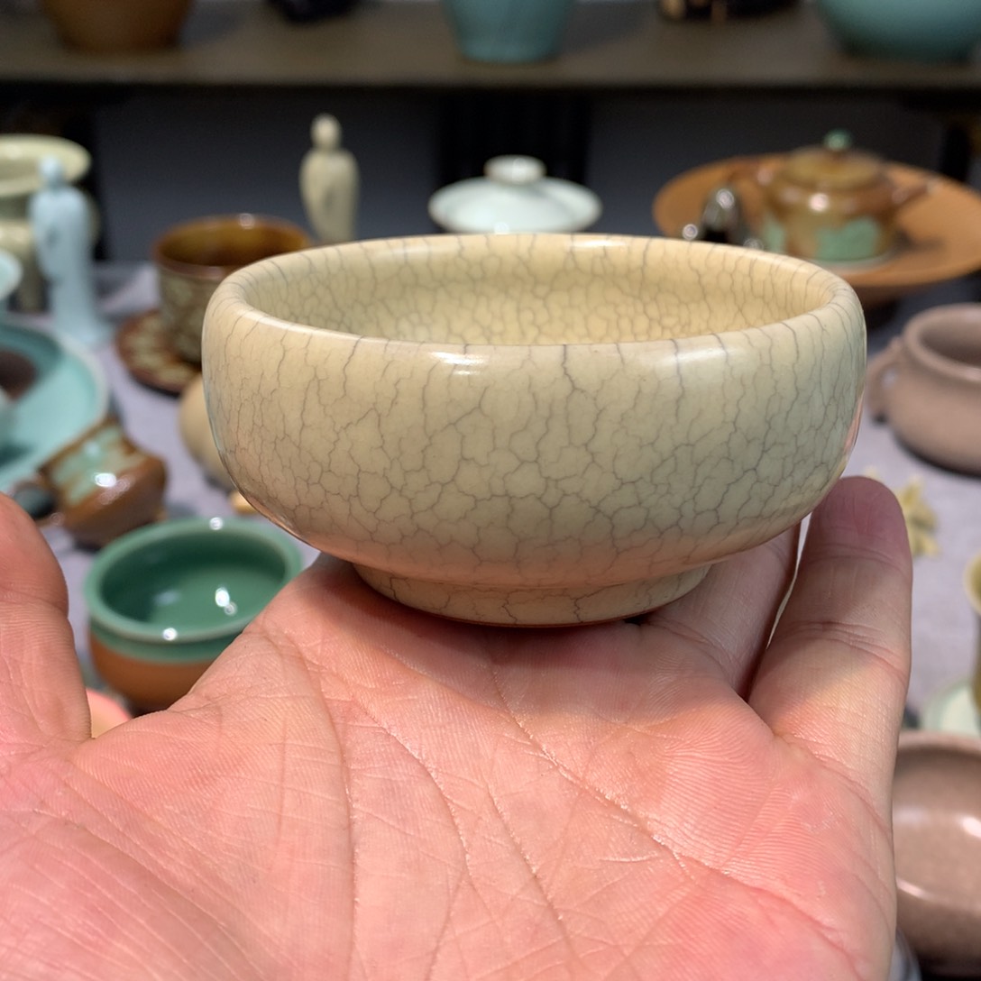 龙泉青瓷传世哥窑