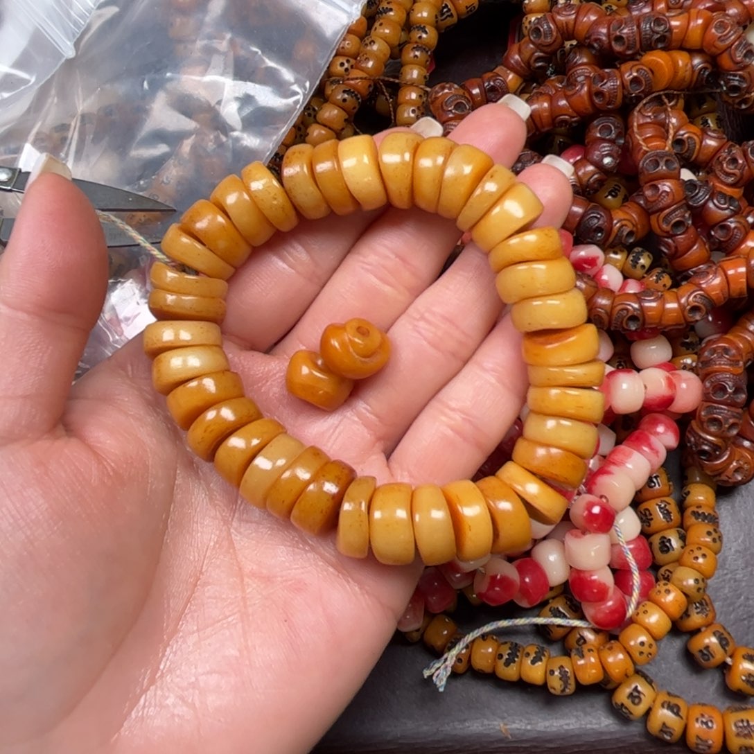 不***）手串/手链驼骨编号134打包