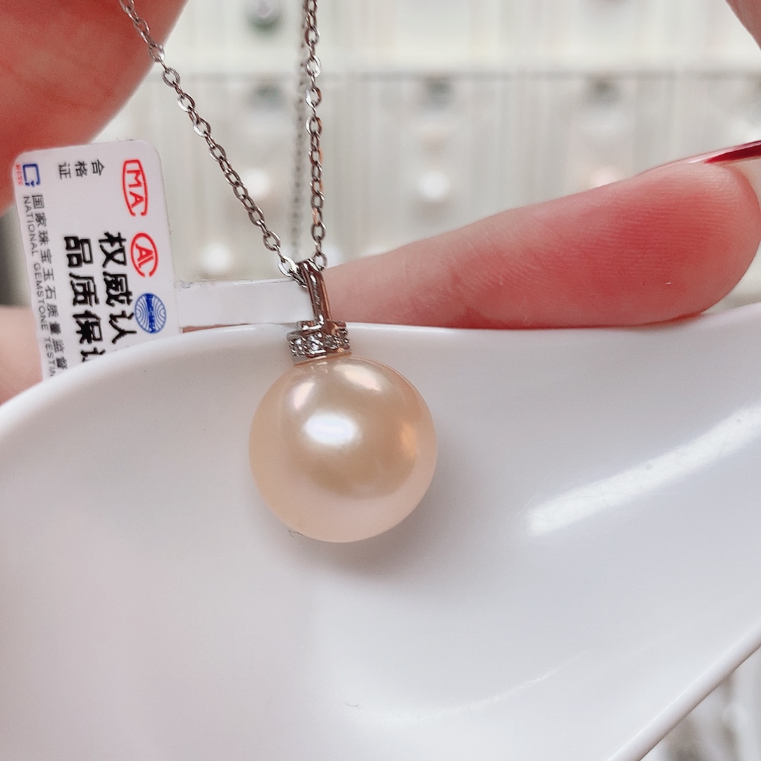 吊坠(赠链)淡水珍珠合金