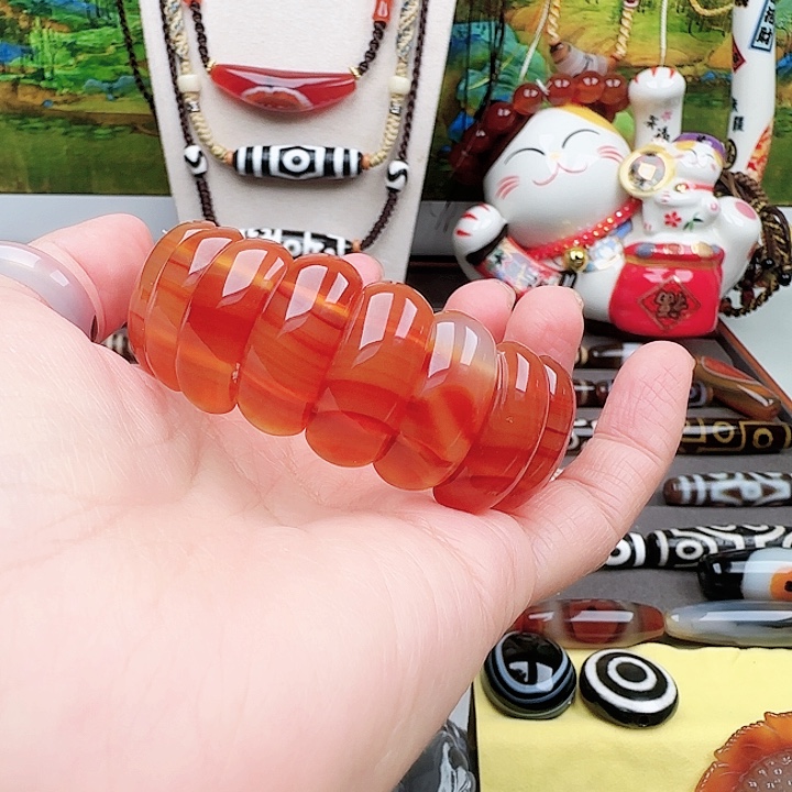 玛瑙/玉髓合金珠宝半成品