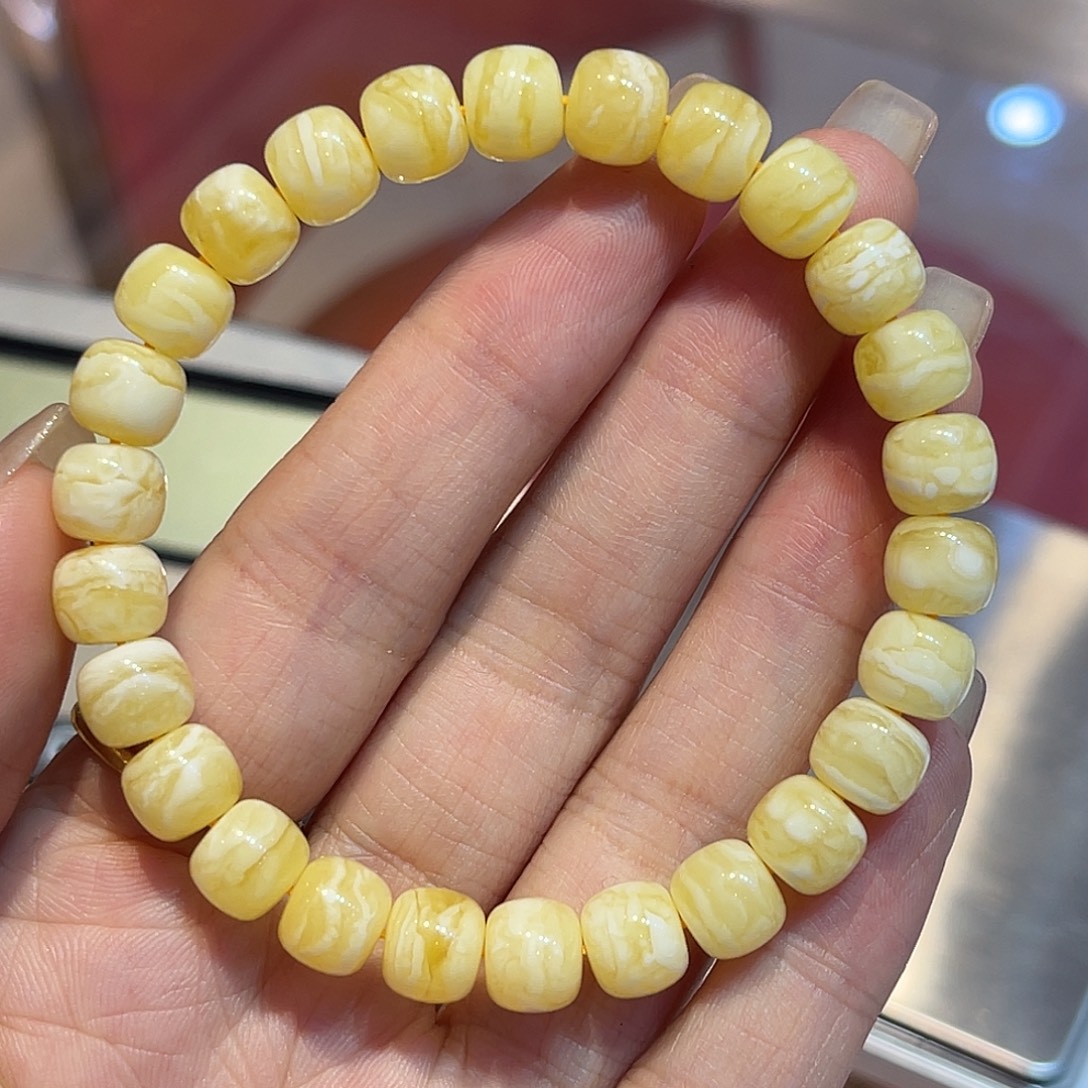 手链琥珀未镶嵌蜜蜡手串