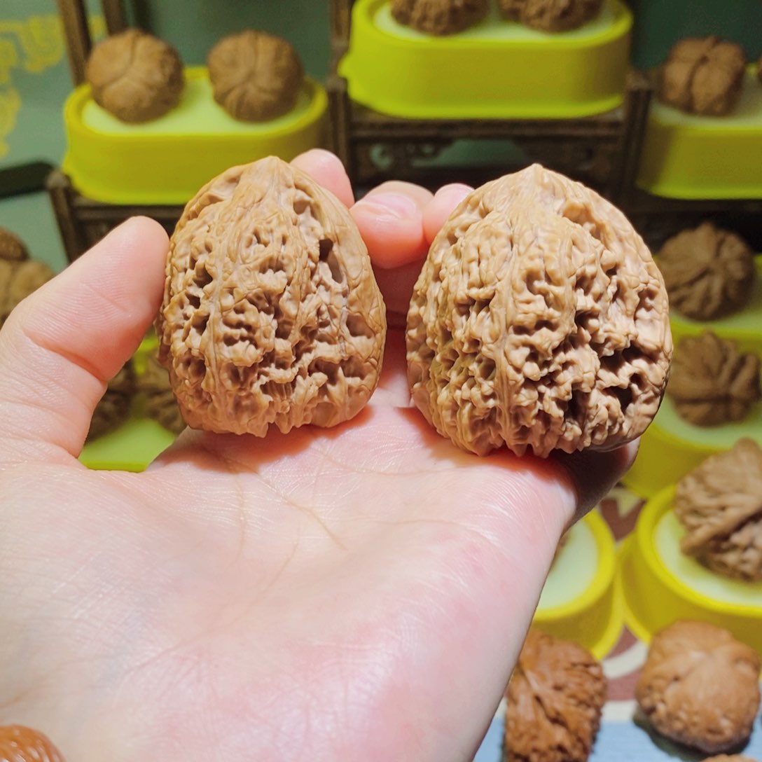 【闪购商品】文玩核桃吊坠李**白高炮南疆