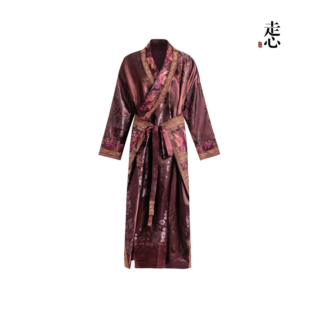 新款连衣裙【香云走心】山海经藏袍连衣裙24Z2286M