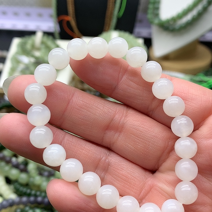 【闪购商品】和田玉手链未镶嵌8
