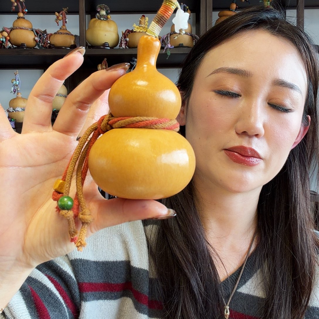 烟***人微瑕宫廷八宝葫芦摆件