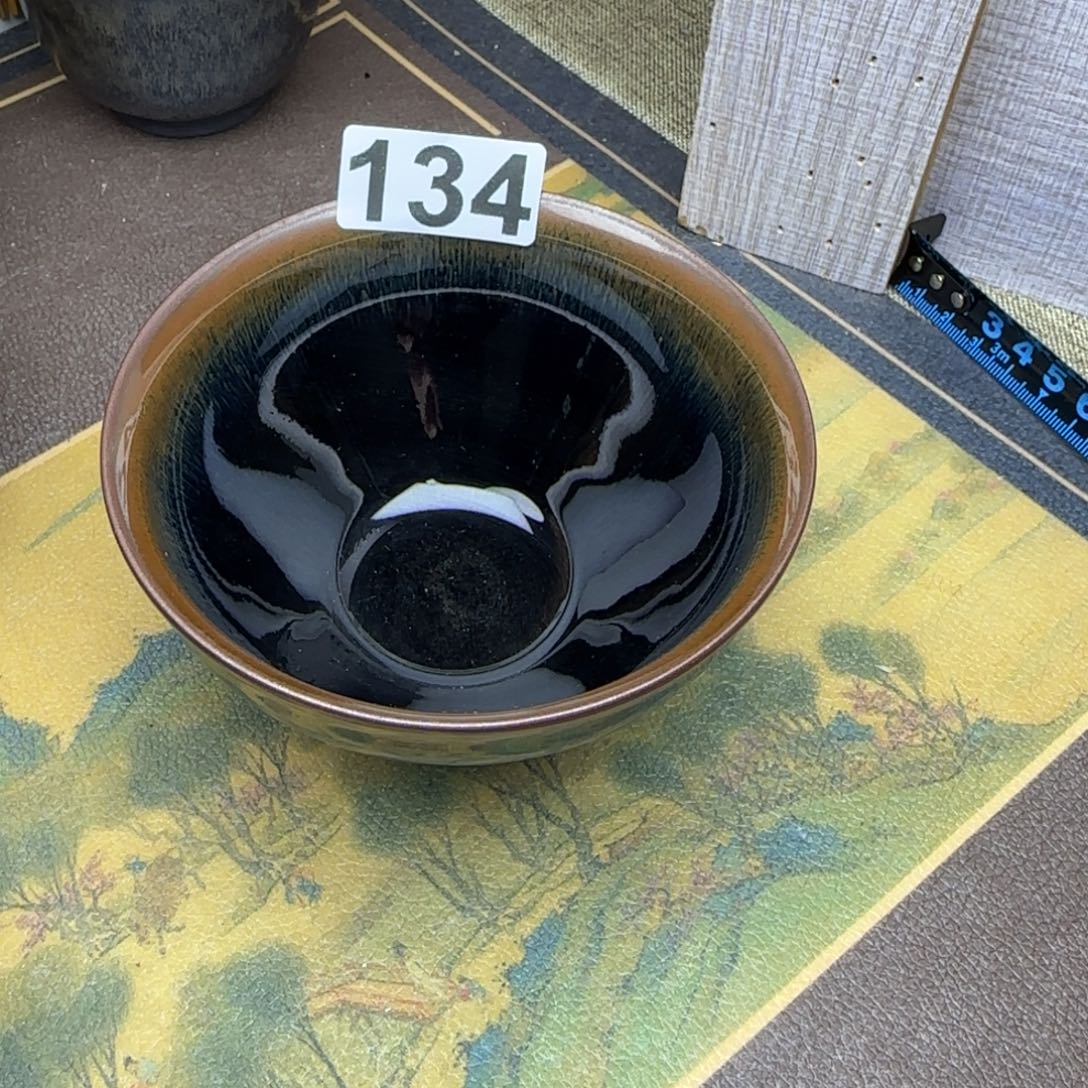 茶盏建阳建盏主人杯龙窑柴烧