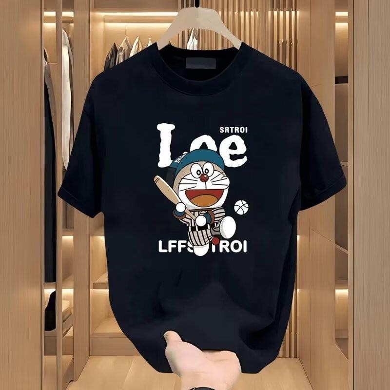 短袖男士休闲百搭小熊短袖T恤夏季卡通t恤潮流网红半袖