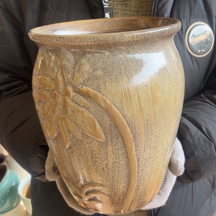 紫砂花盆高25口20————-