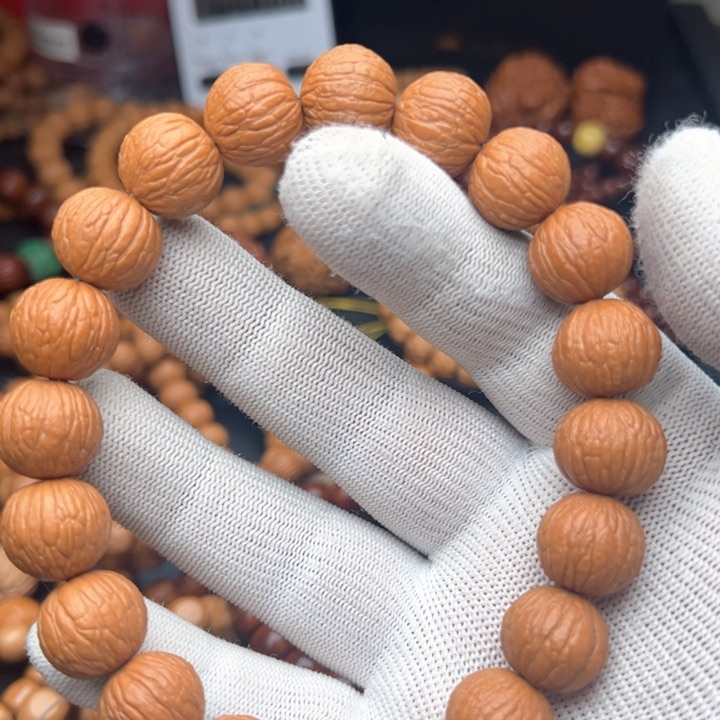 猴头核桃吊坠粉**生