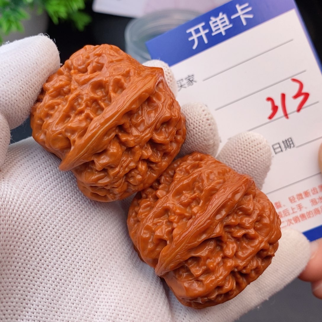 文玩核桃把件37将军313