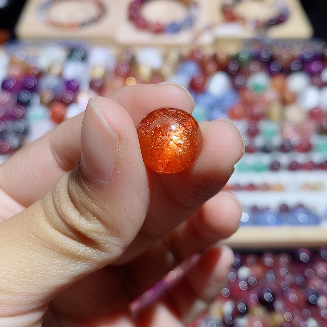 东***哥日光石金太阳单珠打孔不退未镶嵌