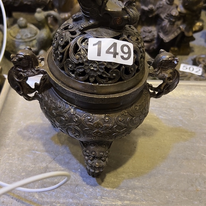 黄铜摆件，文房摆件