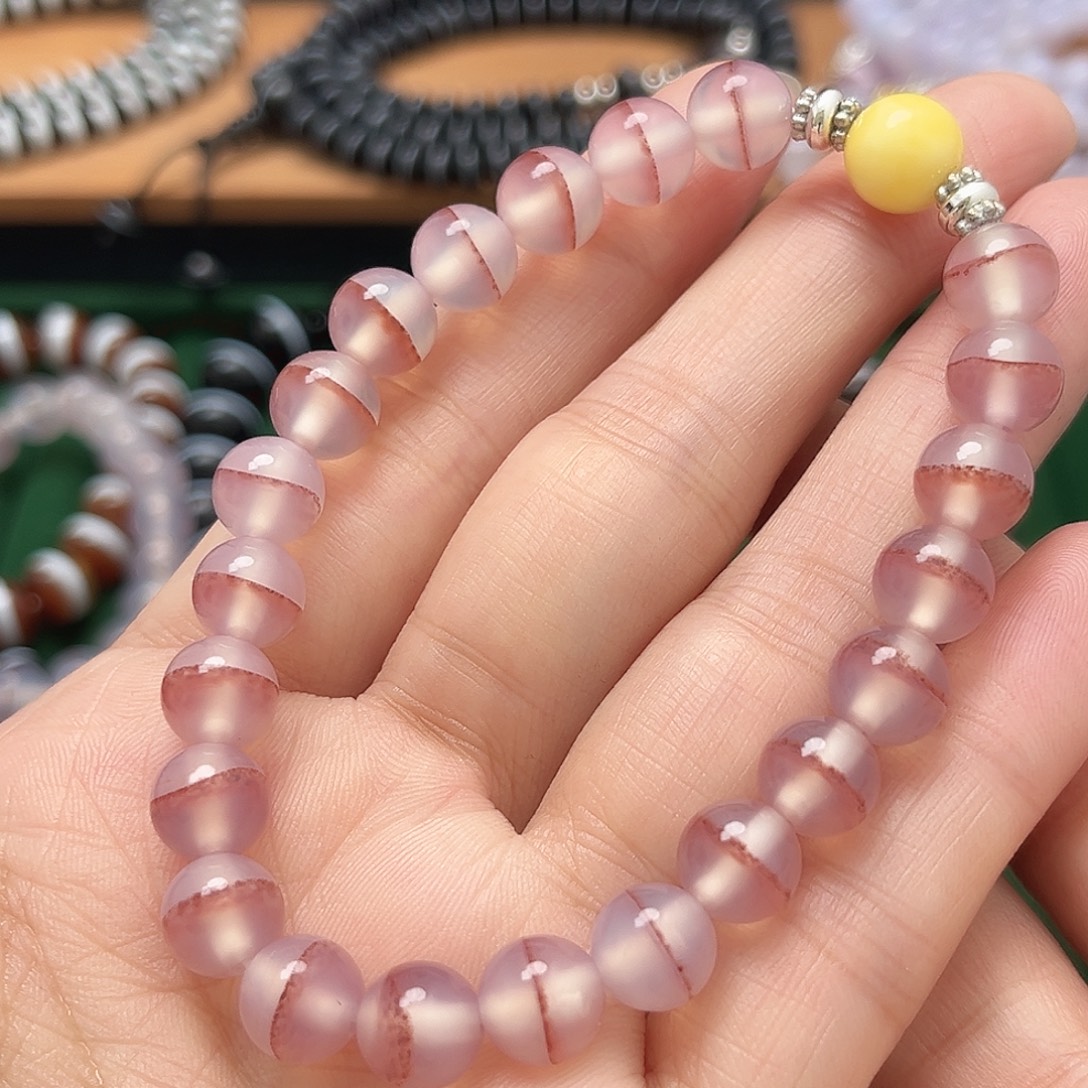 玛瑙/玉髓合金手串