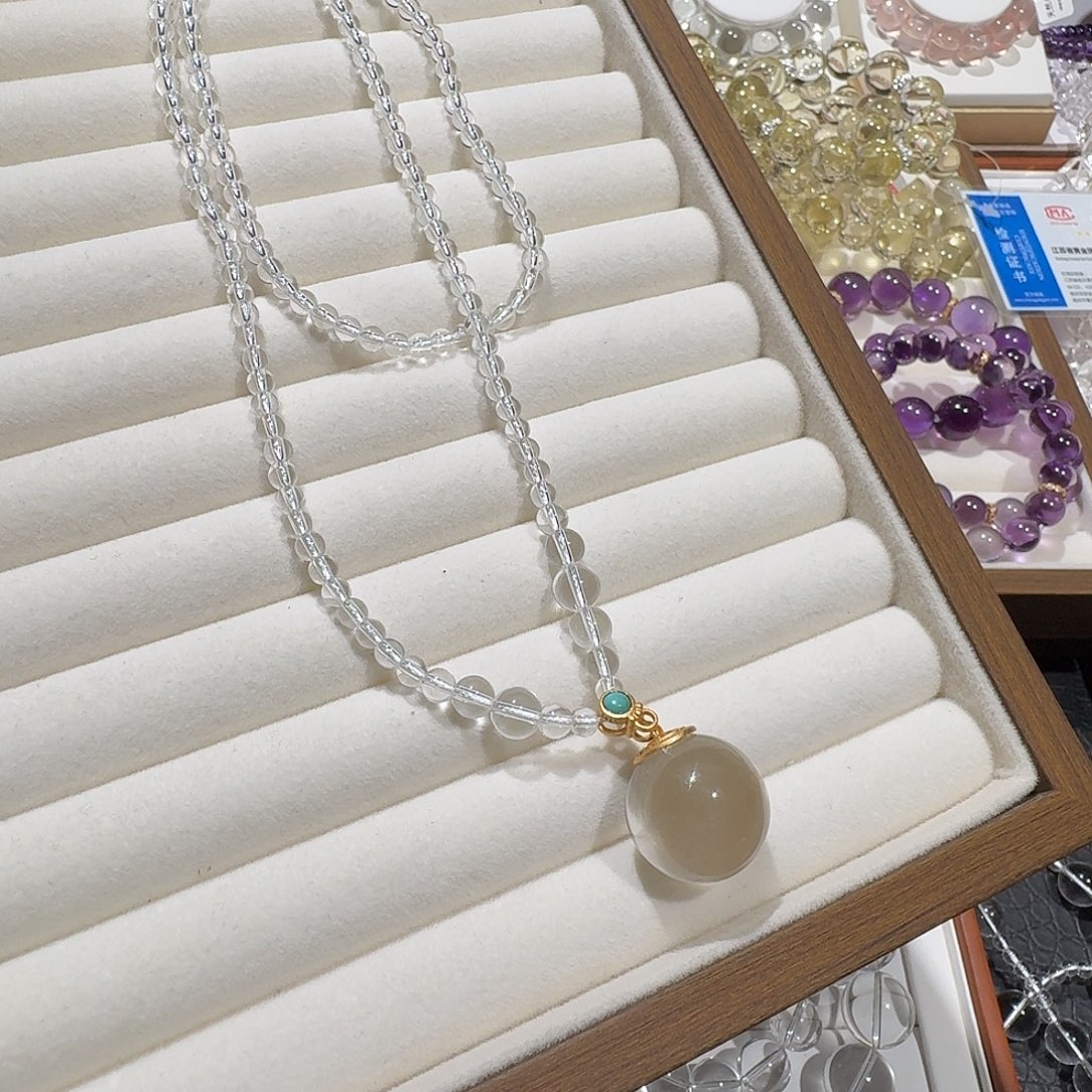 银S925镶嵌手链水晶定制